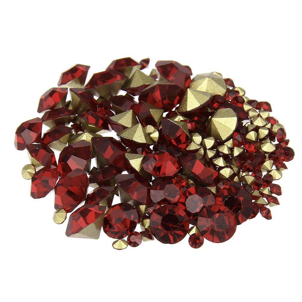 

Конусные стразы, цвет Siam, размер на выбор*1 шт ss12(3мм)