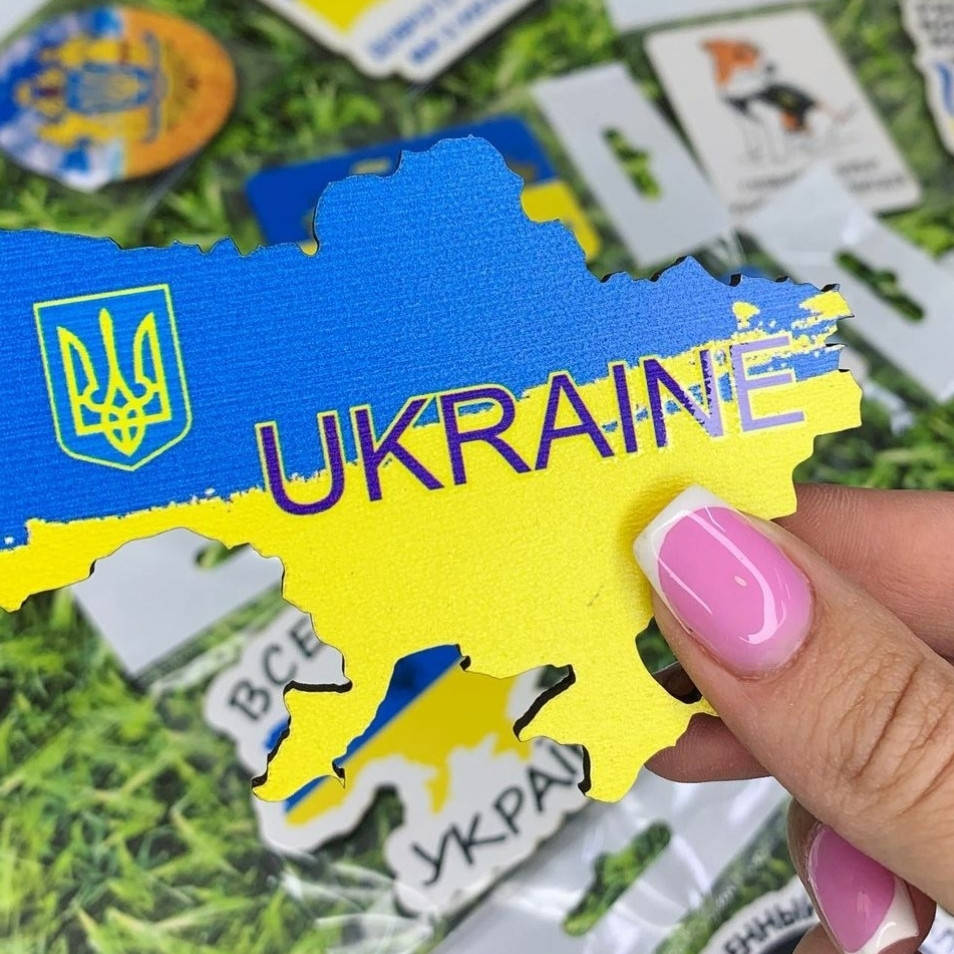 

Магнит с патриотическим изображением