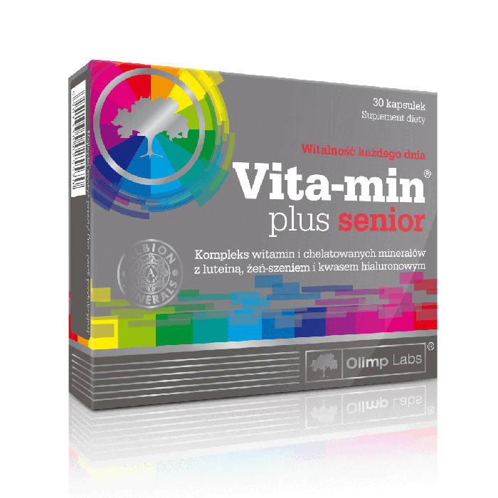 

Витамины и минералы Olimp Vita-min Plus Men, 30 капсул