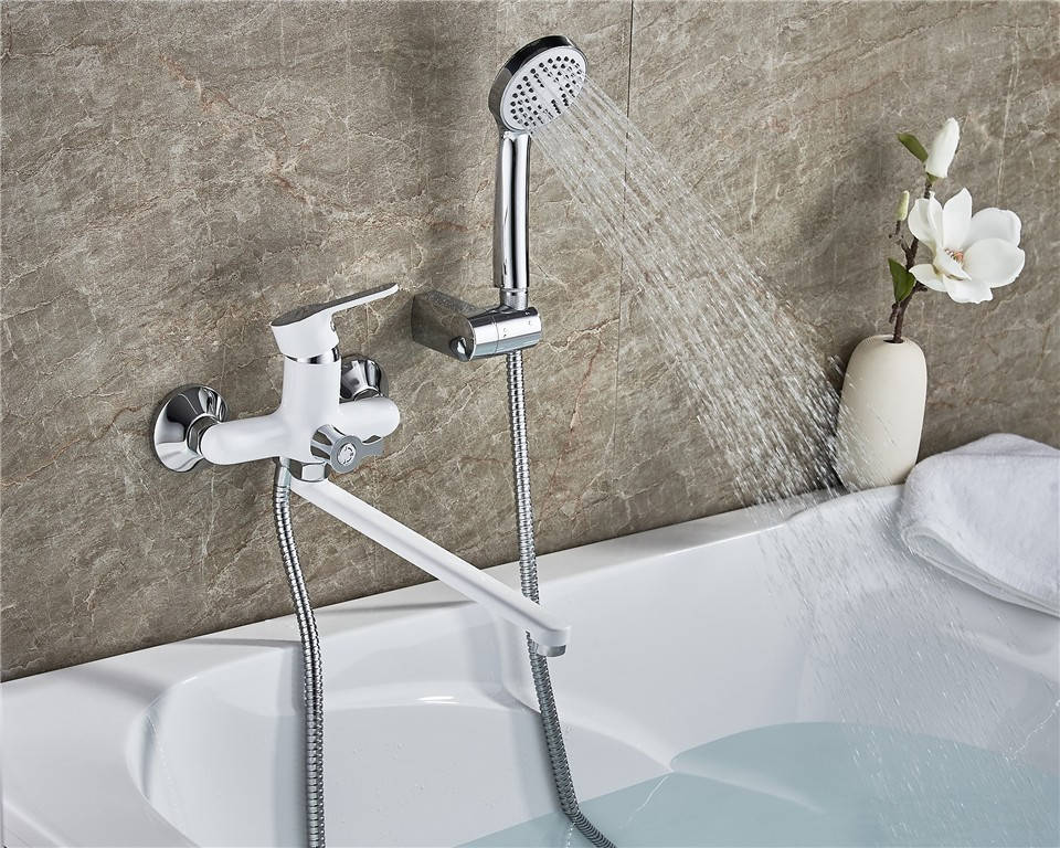 

Смеситель для ванны SANTEP 187W Белый