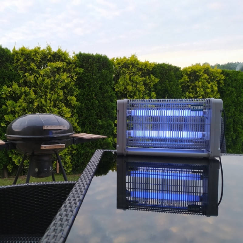 

Ловушка для насекомых на 100м². Уничтожители мух Уничтожитель насекомых Noveen IKN-20 Серый