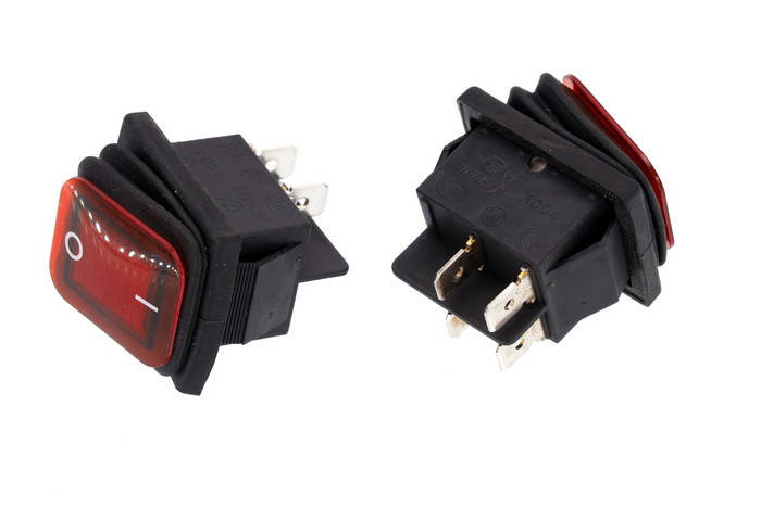 

Кнопка сетевая 40329 с пыльником 25*32 mm 4 конт. 16А (2-х поз.)