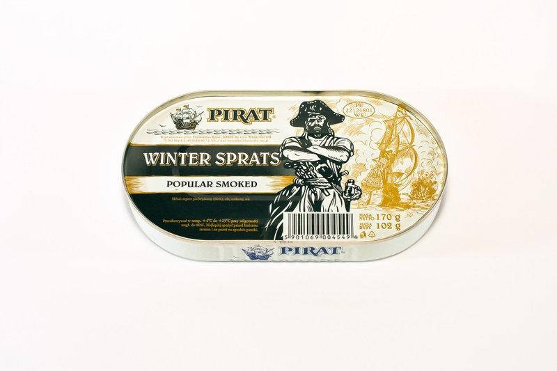 

Шпроты в масле Pirat 170г ж/б