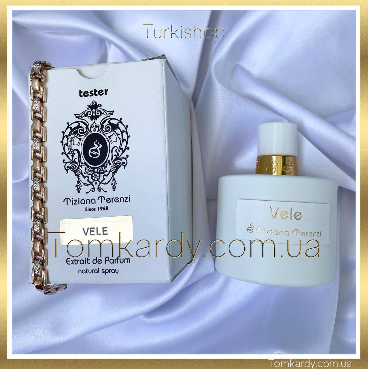 

Духи унисекс Tiziana Terenzi Vele [Tester] 100 ml. Тизиана Терензи Веле (Тестер) 100 мл.