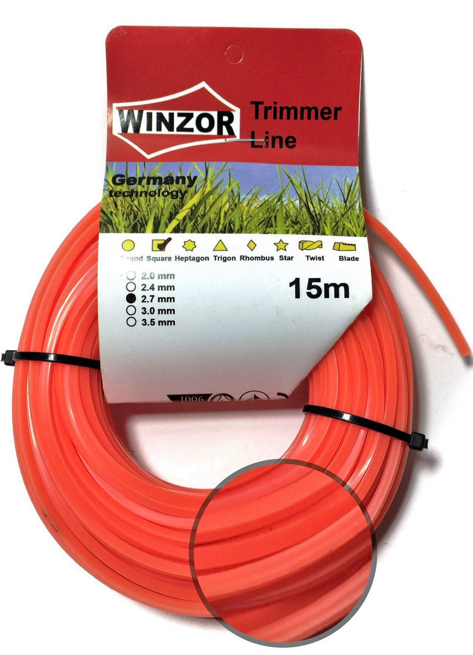 

Леска 2.7х15м. квадрат, оранжевая WINZOR