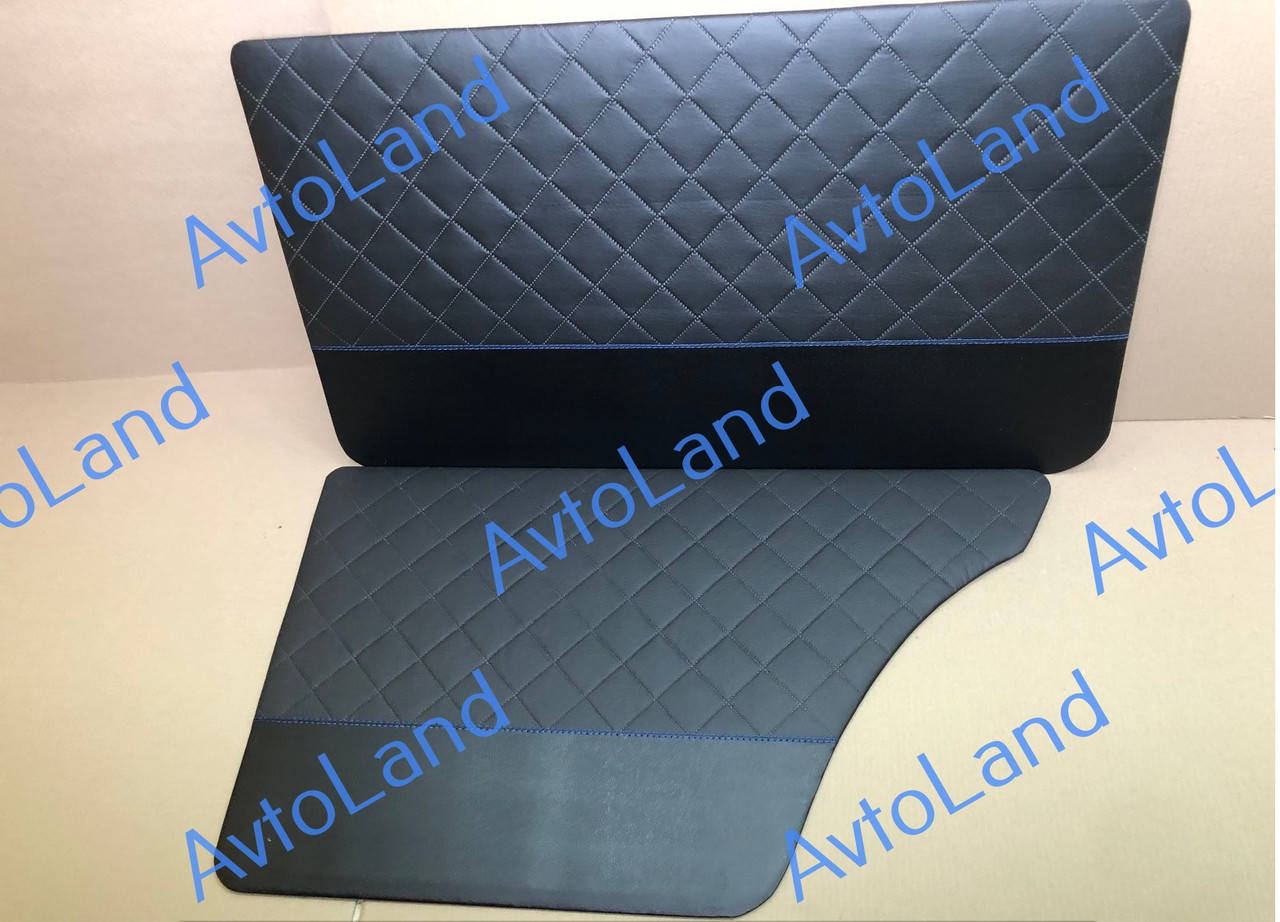 

ОБШИВКА ДВЕРЕЙ ВАЗ 2101 - 2107 MAXI Ромб с Вышивкой СИНЯЯ НИТЬ