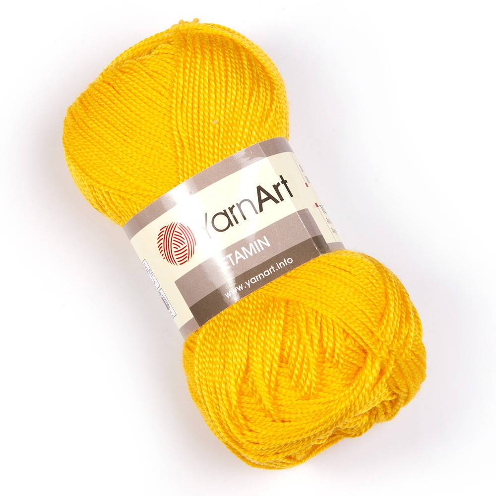 

YarnArt Etamin № 439 желтый