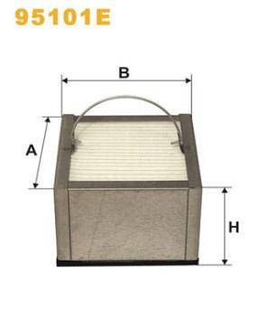 

Фильтр топливный сепаратора MAN ( WIX FILTERS ) 95101E