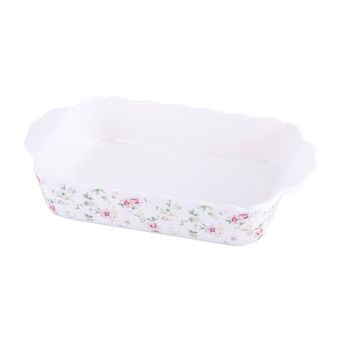 

Форма фарфоровая для запекания 25*15*5см., Белый