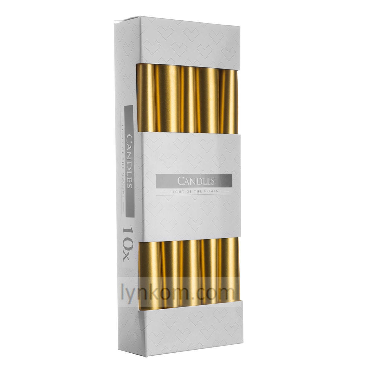 

Свеча золотая (10 шт)