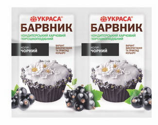 

Краситель водорастворимый (стик) "УКРАСА" (5 г), черный