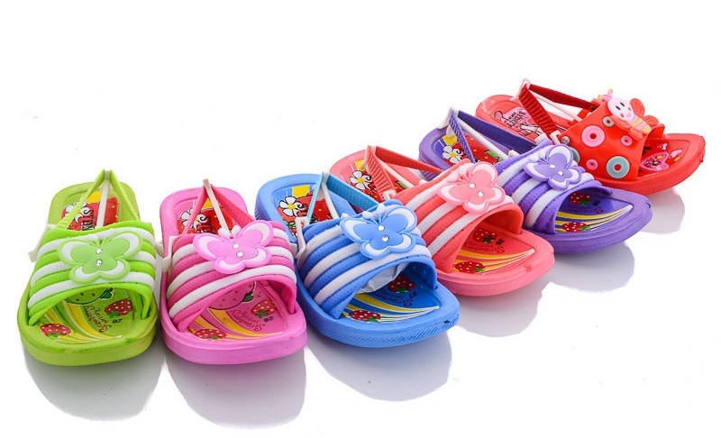 

Детские резиновые босоножки, Разные цвета