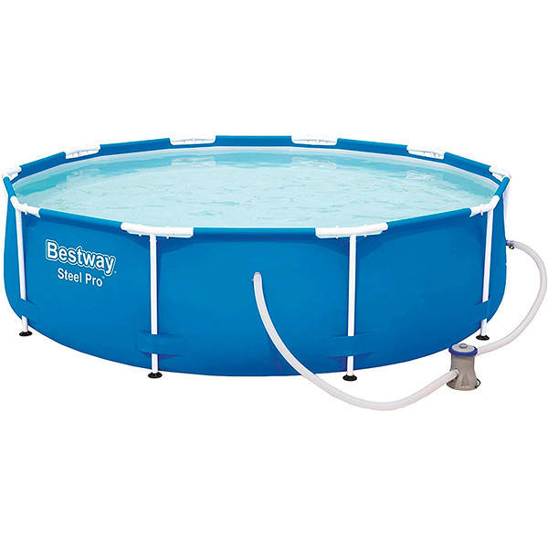 

Бассейн каркасный з фильтром круглый 305×76 см BestWay 56408