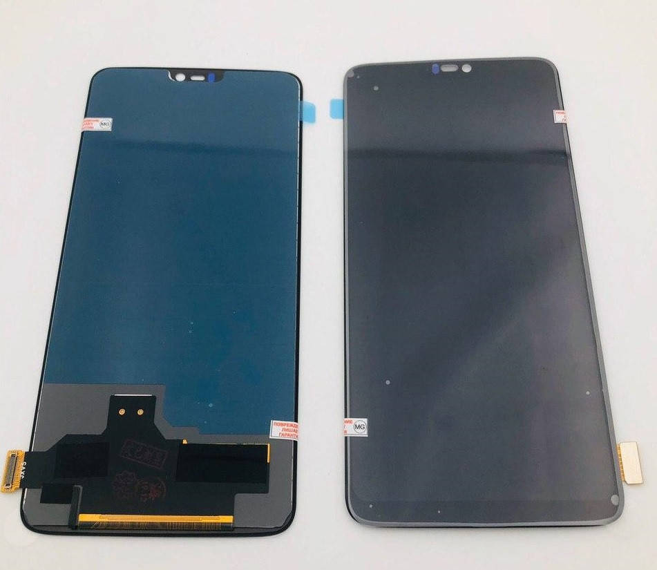 

Дисплей для мобильного телефона OnePlus 6/1+6, черный, с тачскрином, AAA, TFT