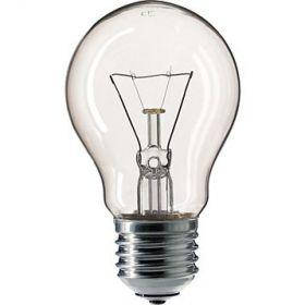 

Лампа накаливания PHILIPS A55 100Вт Е27 прозрачная обычная (926000004012)