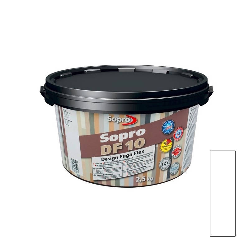 

Фуга Sopro Flex DF 10 1050 10 2,5 кг белый