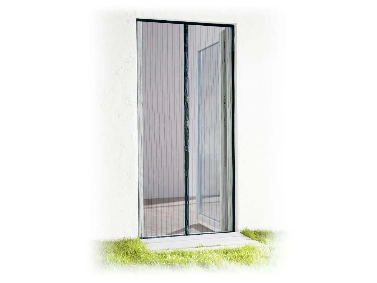 

Антимоскитная сетка на дверь на магнитах LIDL 100 x 220 см, Белый