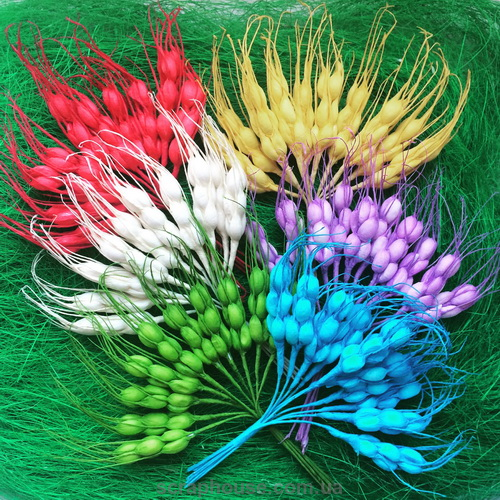 

Колоски декоративные разноцветные