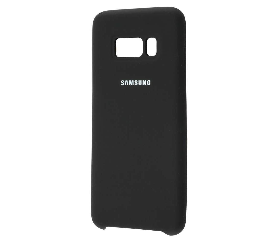 

Силиконовый чехол-накладка Silicone Сover для Samsung Galaxy S8 G950 черный