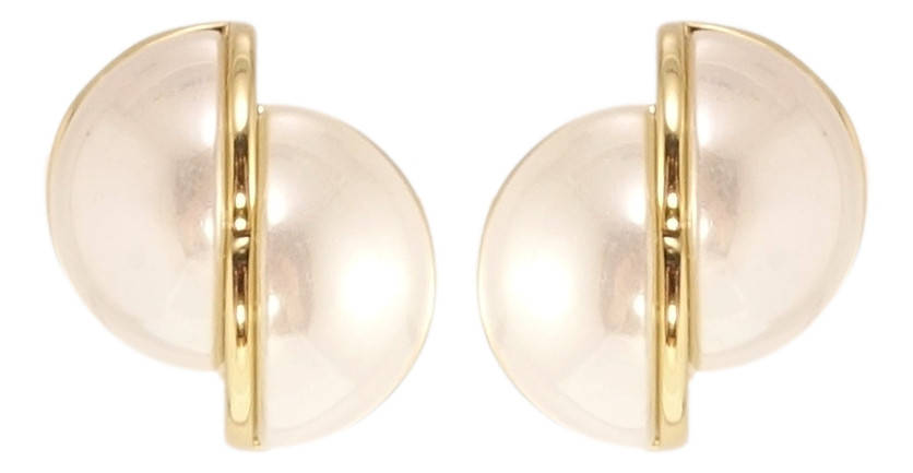 

Серьги Xuping QQMM Позолота 14K гвоздики (пусеты) "Декоративные жемчужные полусферы"