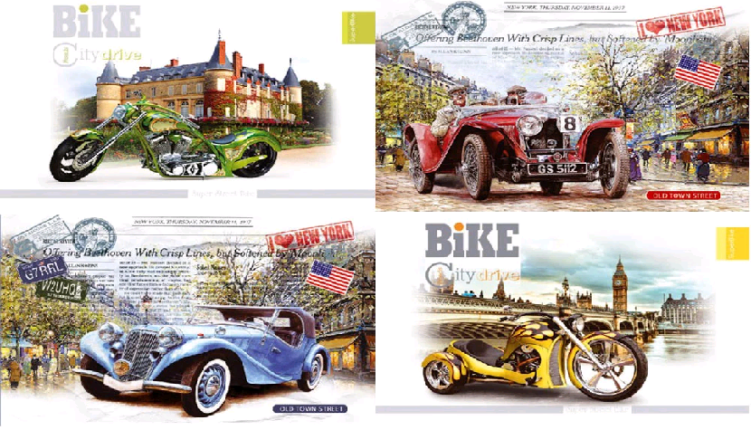 

Альбом для рисования Офорт 8 листов АА 4508