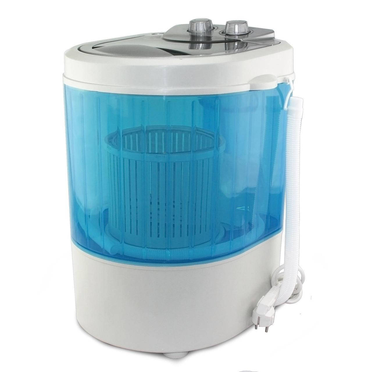 

Мини стиральная машина Supretto EASYmaxx 260 Вт Белый с синим (5638)