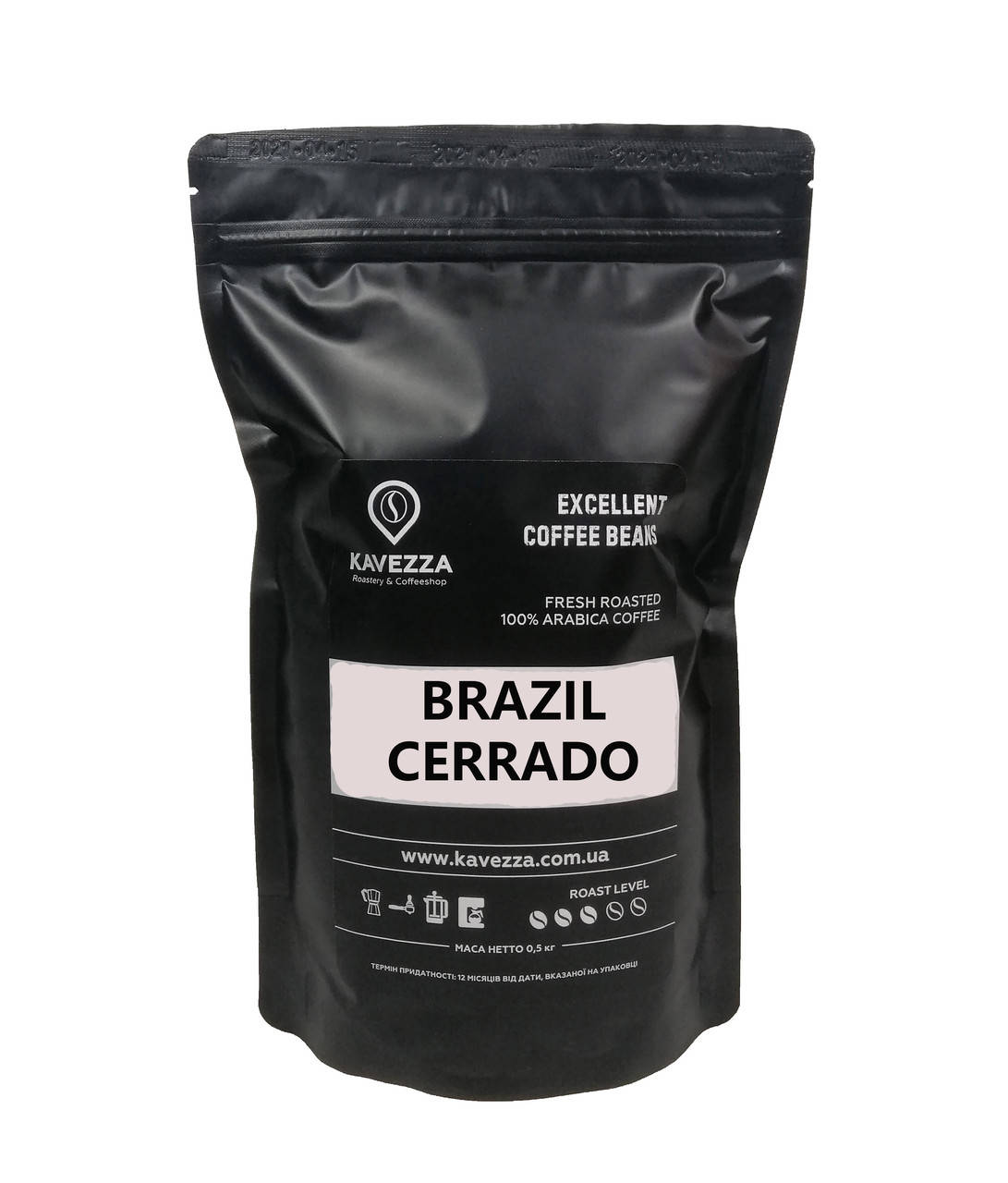 

Бразилія Серадо (Brazil Cerrado), 500 г (100% арабіка)