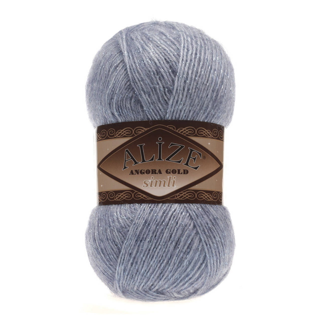 

Alize Angora Gold Simli светлый джинс меланж № 221