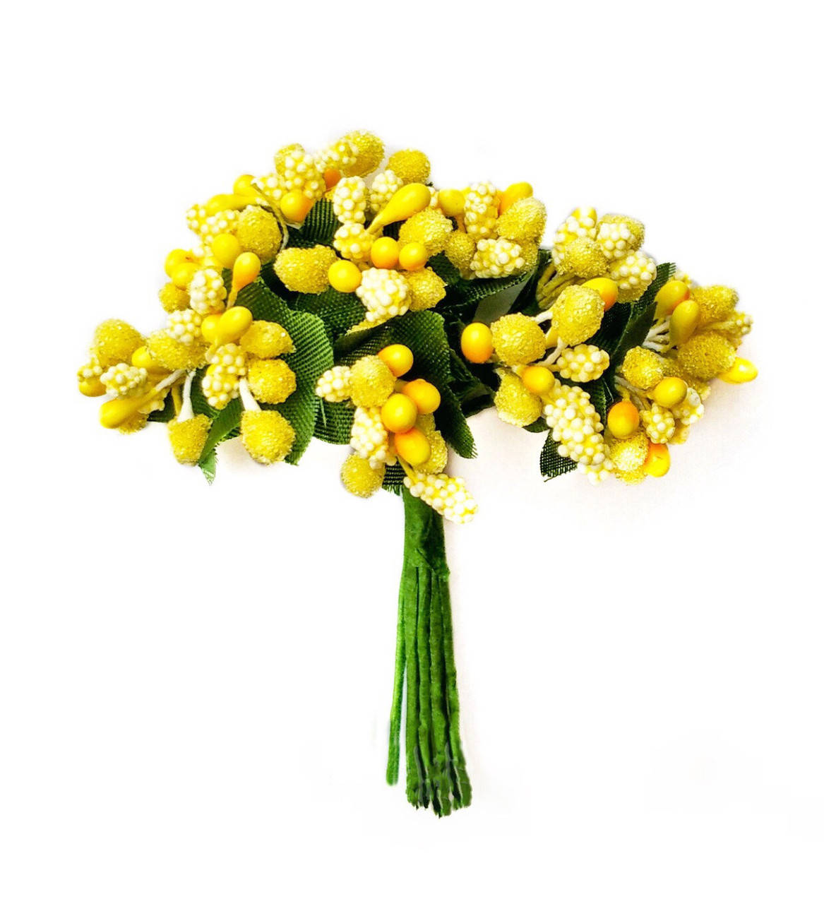 

Тычинки на проволоке, желтые (12 см)