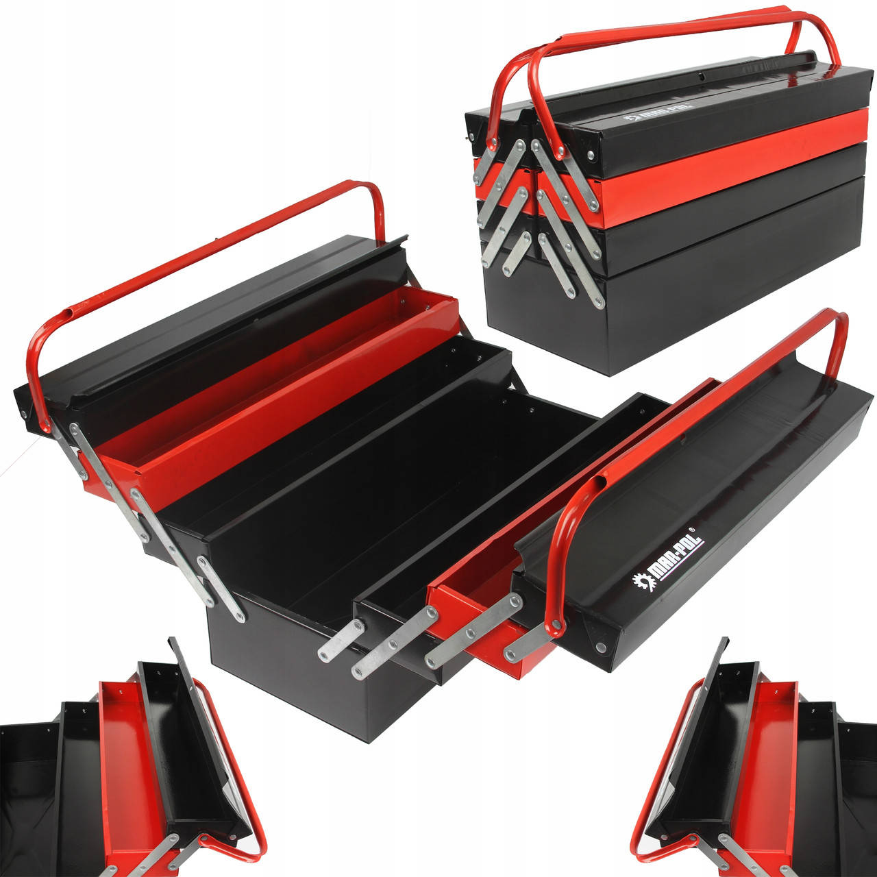 

Універсальний і місткий ящик для інструментів M66620