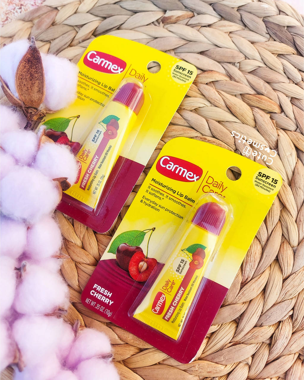 

Восстанавливающий лечебный бальзам для губ CARMEX Вишня.