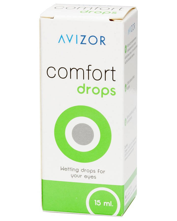 

Увлажняющие Капли Avizor Comfort Drops 15мл