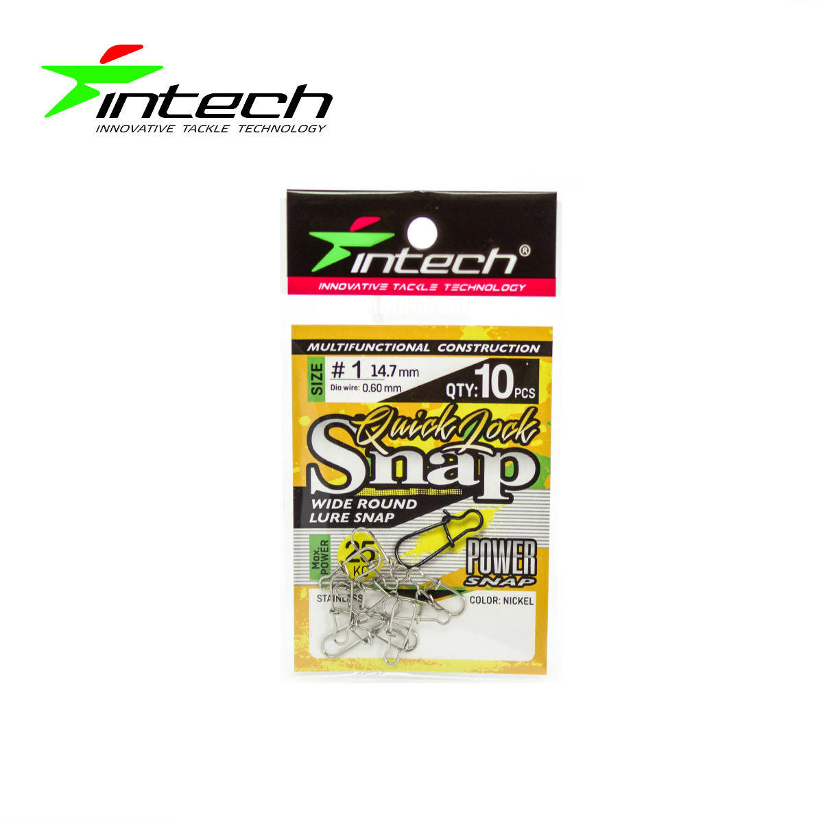 

Застёжка Intech Quick lock Snap 1 (10 шт)