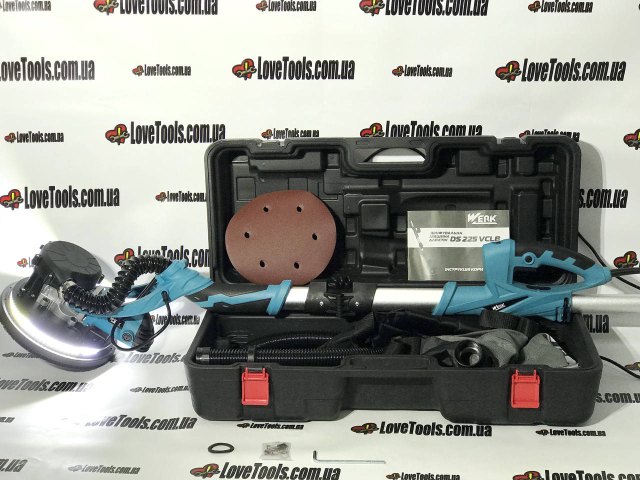 

Шлифовальная машина для стен (жираф) WERK DS-225-VCLB