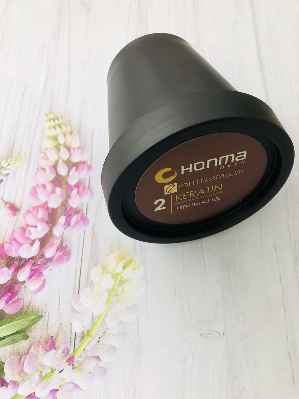 

Кератин Honma Tokyo Coffee Premium All Liss Хонма Токио шаг -2 объем 200мл