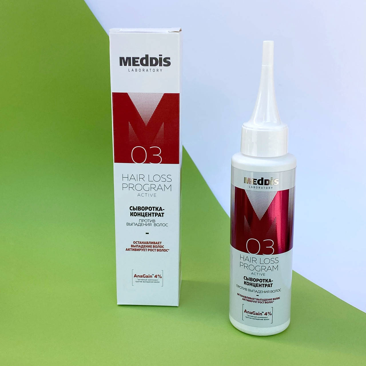 

Сыворотка против выпадения волос Meddis Hair Loss Program Active Serum
