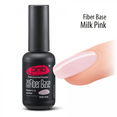 

Основа файбер PNB Fiber Base Milk Pink 8 мл (15126Qu)