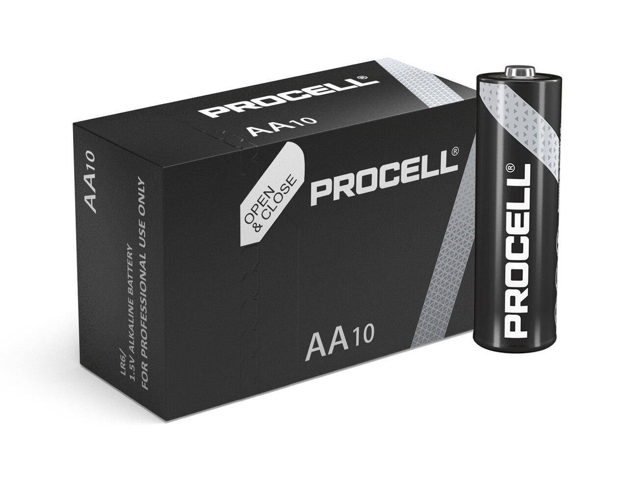 

Батарейки LR6 АА Duracell Procell Alkaline 10шт