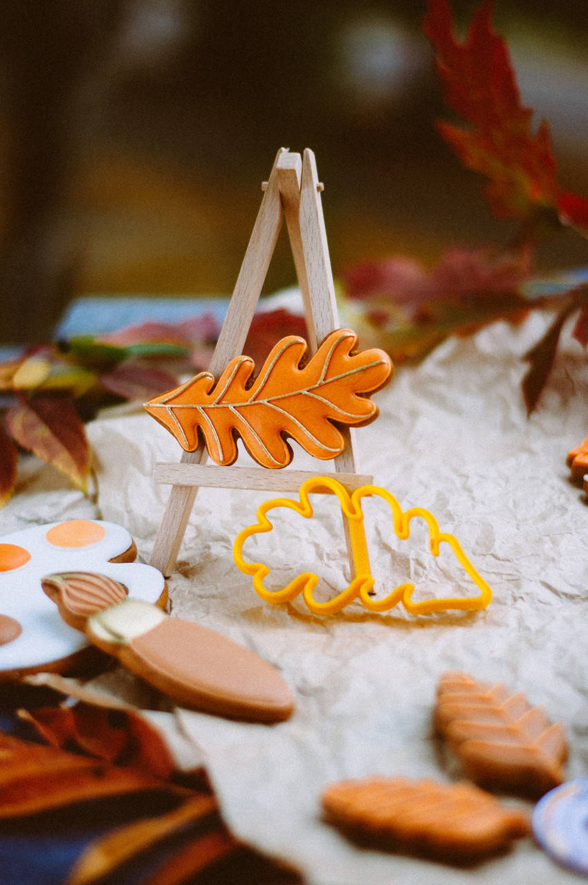 

3D формочки-вырубки для пряников "Дубовый лист"