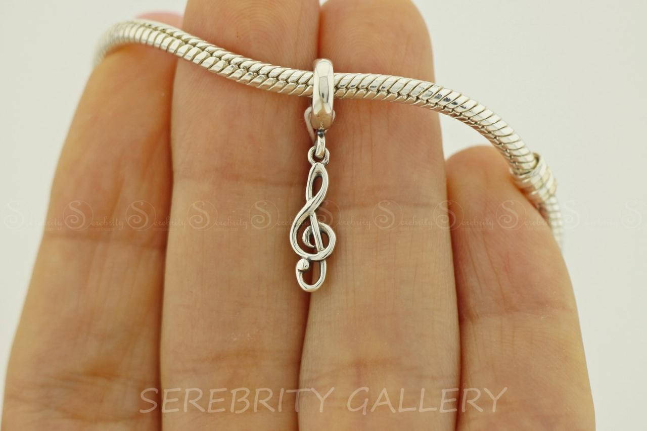 

Серебряный шарм подвес для браслета в стиле пандора 98 Музыка Br 3100634