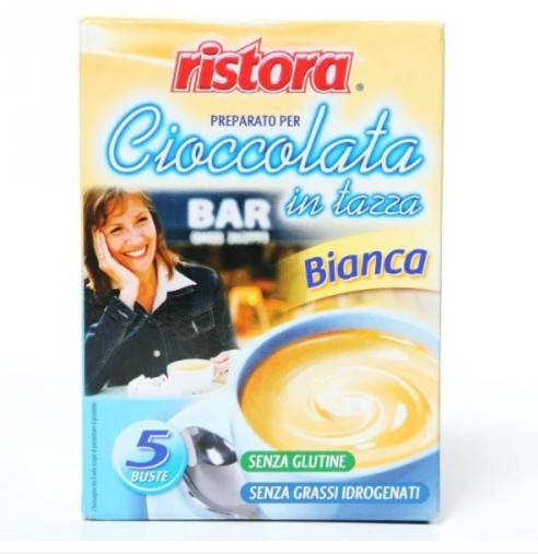 

Белый горячий шоколад Ristora Bar "Cioccolata" 5х23 г. Италия