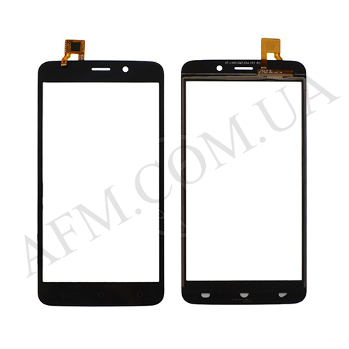 

Сенсор (Touch screen) Fly FS509 чёрный*, Черный