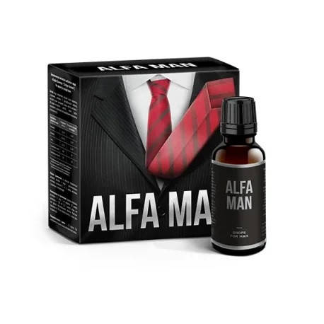 

Капли для эрекции Alfa Man для потенции (Альфа Мен) 30 мл