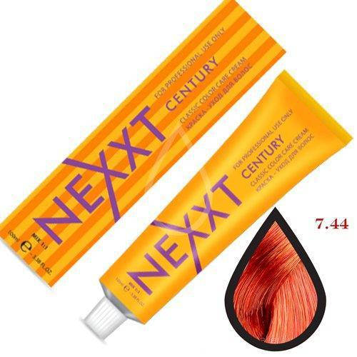 

Крем-краска для волос Nexxt Professional 7.44 средне-русый насыщенный медный 100ml