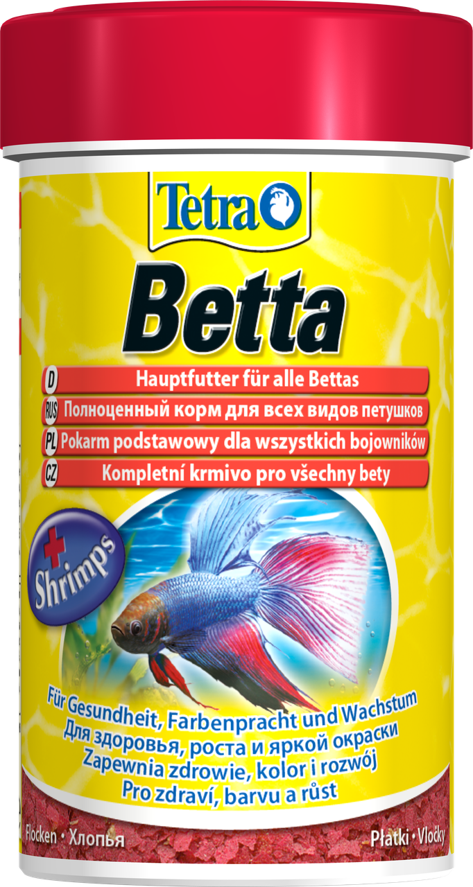 

Корм для аквариумных петушков Tetra Betta в хлопьях 100 мл