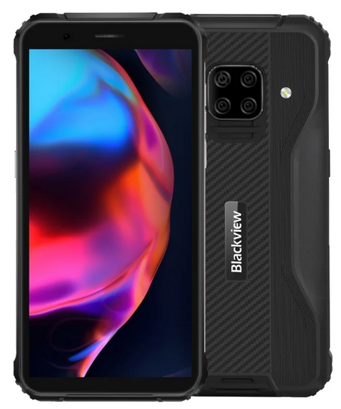

Blackview BV5100 5.7" 4GB RAM 64GB ROM NFC IP68 4G 13MP 5580мАч Android10 Black, Черный