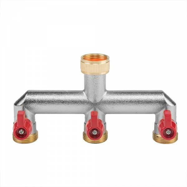 

Распределитель с тремя кранами, 3/4", BR-3134