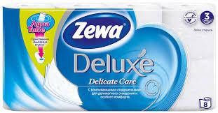 

ТУАЛЕТНАЯ БУМАГА 8РУЛ. ZEVA 3СЛ./150ОТР./21М ЦЕЛЛЮЛОЗА