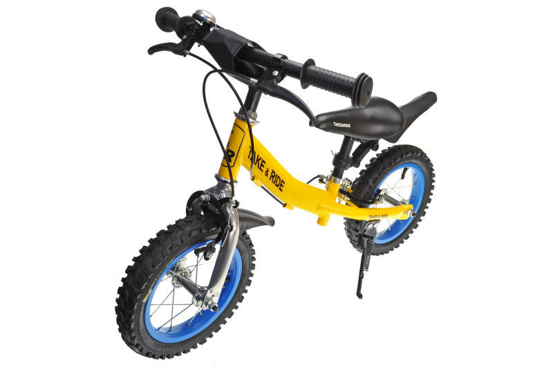 

Велобег Take&Ride RB-40 Favorit с тормозами, лапкой и брызговиками MULTICOLOR