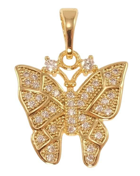 

Кулон Xuping Позолота 18K "Бабочка"